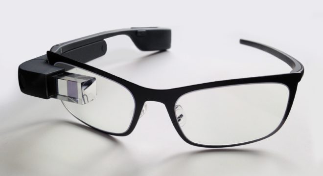 Google Glass mit Rahmen