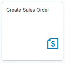 Create Sales Orders