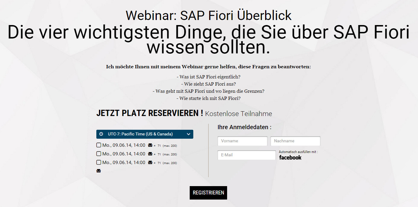 SAP Fiori Überblick