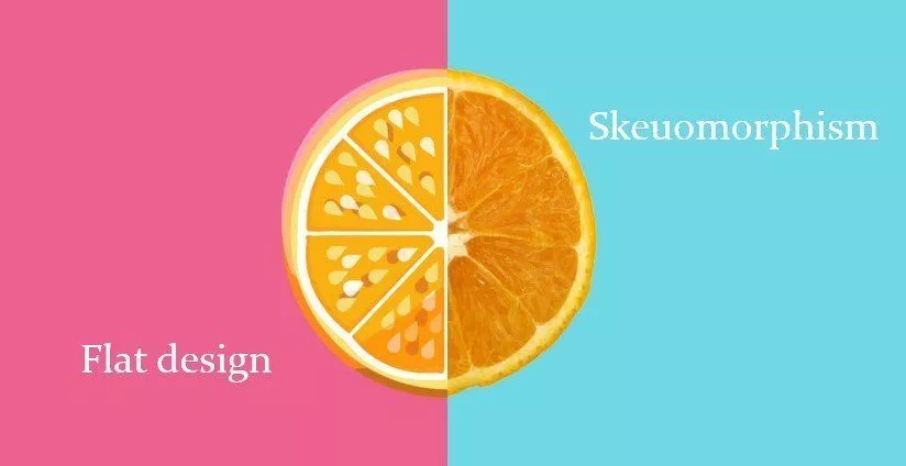 Skeudomorphic, Flat oder Material Design im App Design