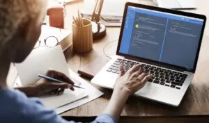 Software Programming Web Development Concept