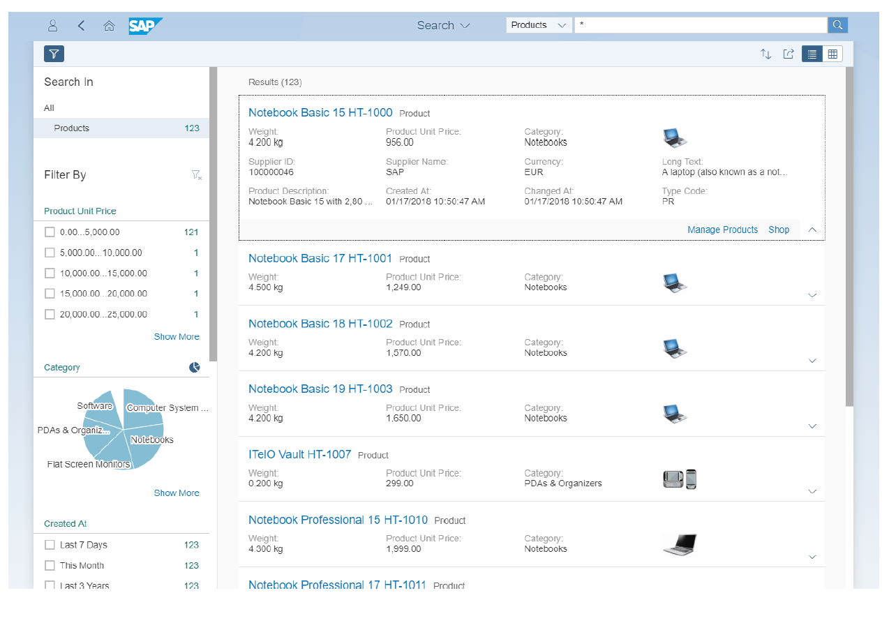 Abb 3: Enterprise Search; Migration S/4HANA
