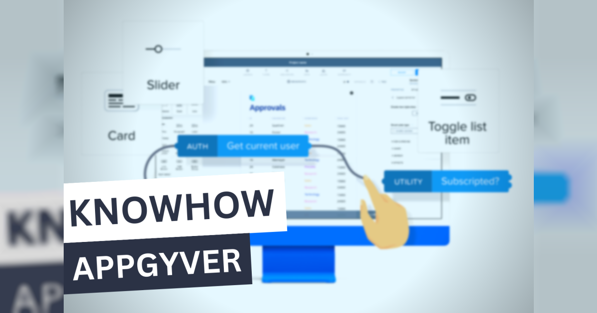 AppGyver Eine NoCodePlattform für die Entwicklung ihrer Apps