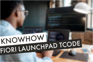 Fiori Launchpad TCode | Beitragsbild