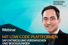 Mit Low-Code-Plattformen SAP Entwicklung vereinfachen und beschleunigen