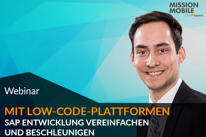 Webinar Low-Code-Plattformen