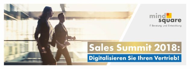 Sales Summit 2018 zum Thema Digitalisierung des Vertriebs