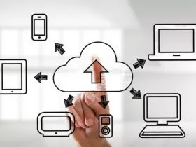 Cloud Computing Touchscreen Interface